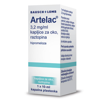 Аrtelac 3,2 mg/ml kapljice za oko, raztopina, 10 ml