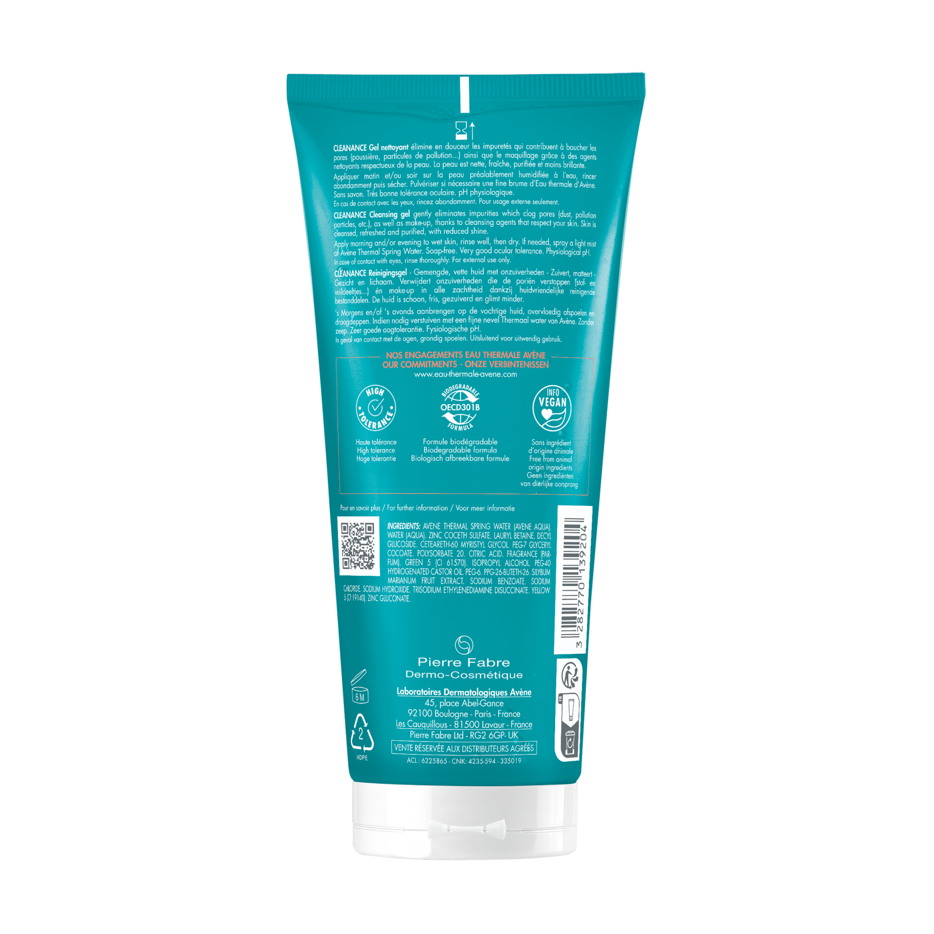 Avène Cleanance gel za čiščenje, 200 ml