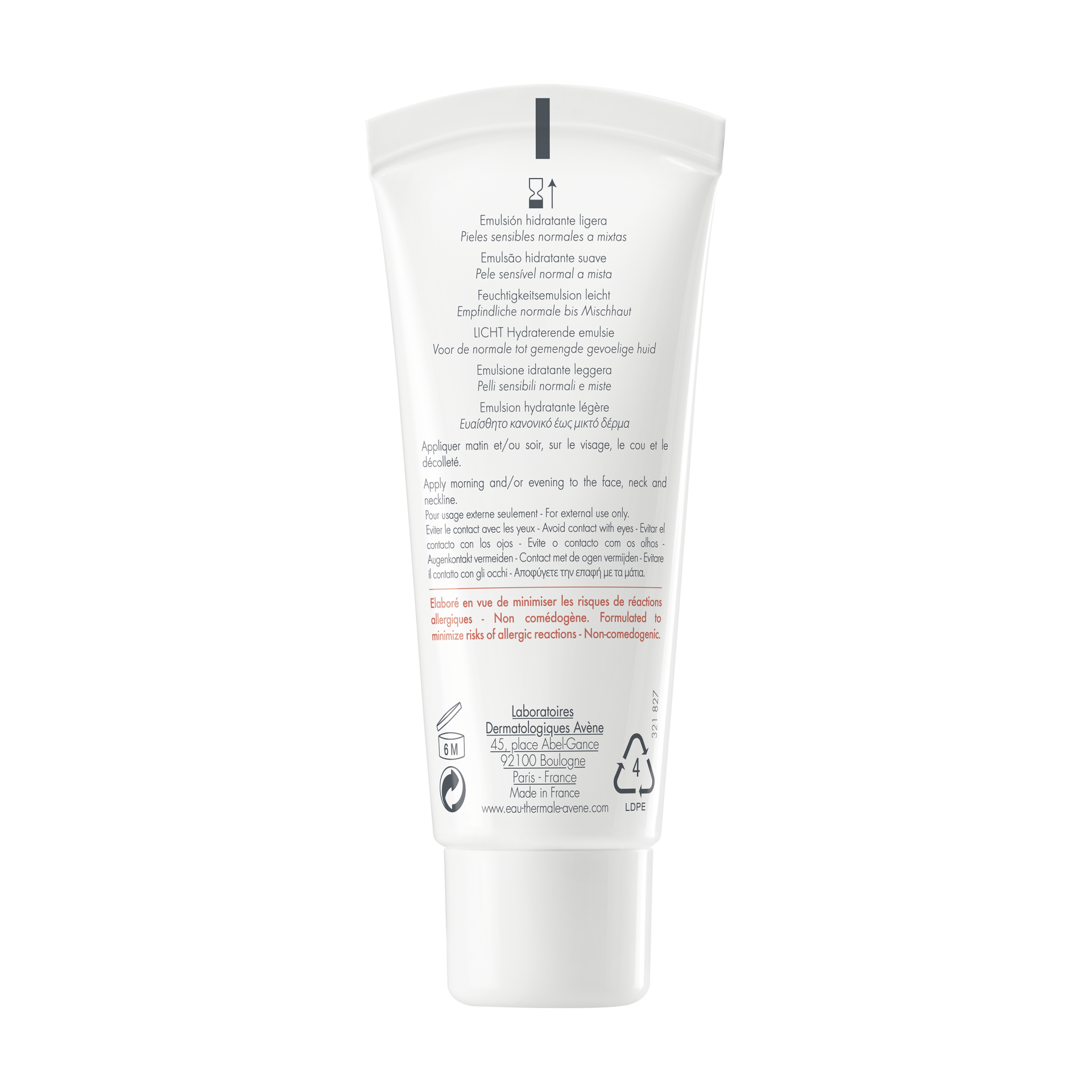 Avène Hydrance Legere vlažilna emulzija, 40 ml