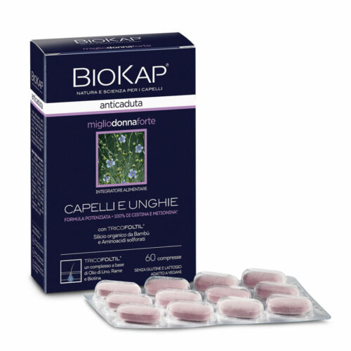 BioKap Miglio Donna Forte tablete za lase in nohte za ženske, 60 tablet