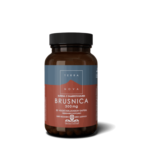 Terranova Brusnica 300 mg, 50 kapsul
