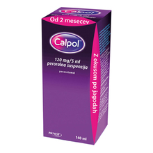 Calpol 120 mg/5 ml peroralna suspenzija, 140 ml