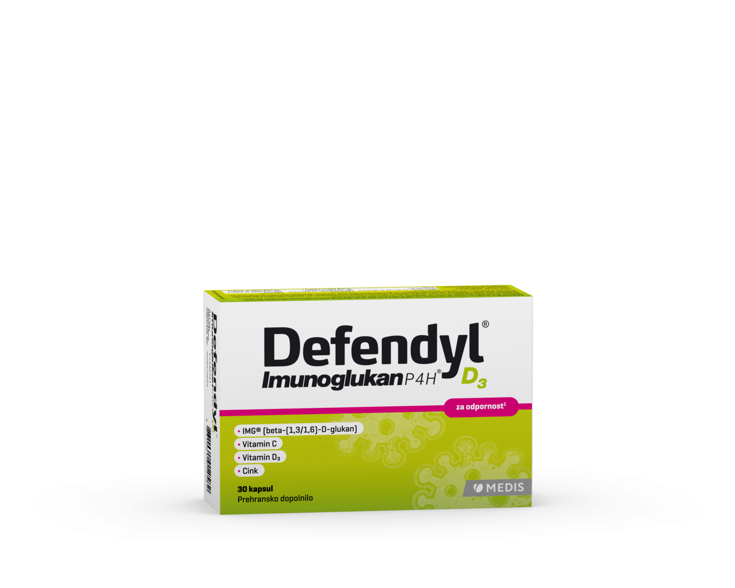 Defendyl-Imunoglukan P4H D3 kapsule, 30 kapsul
