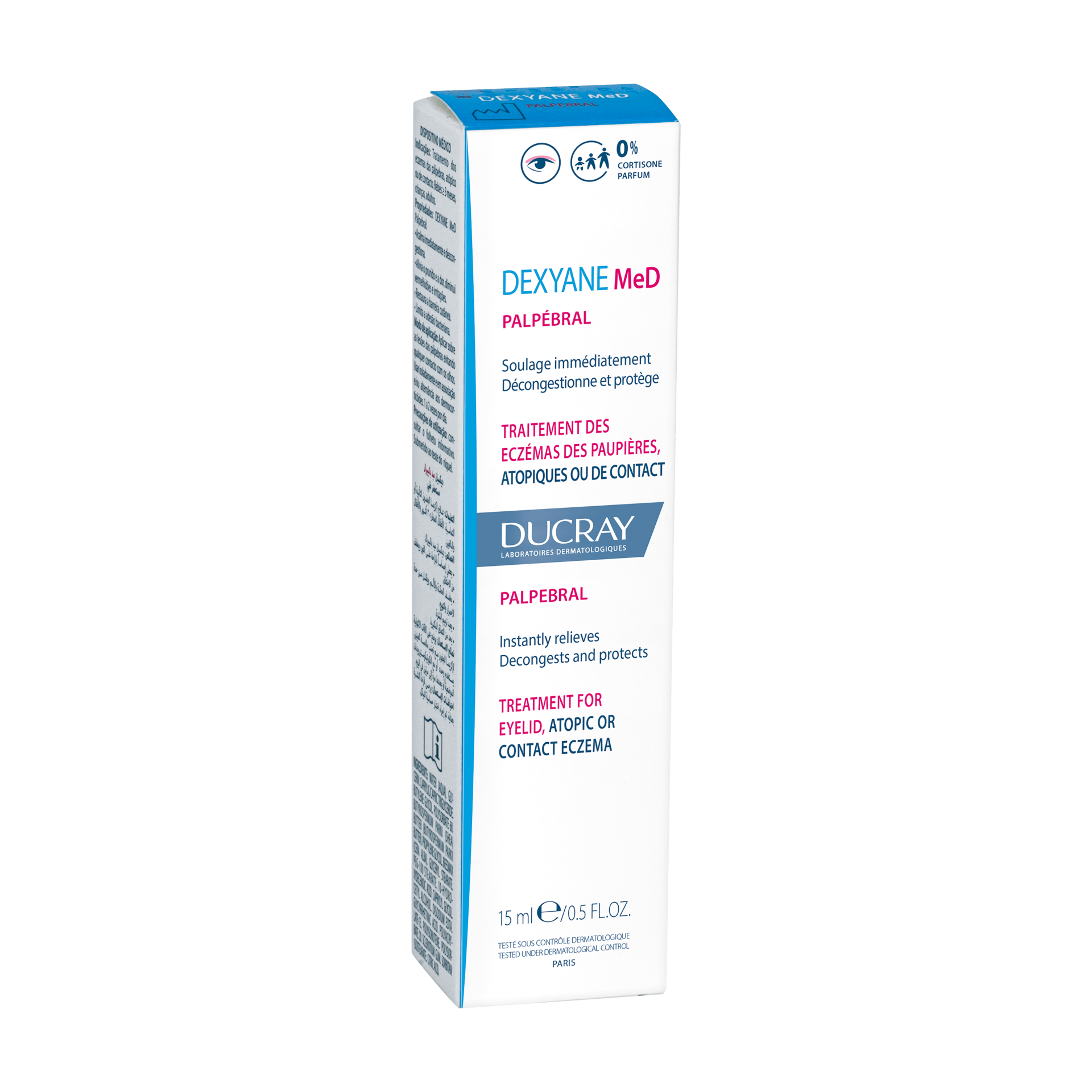 Ducray DEXYANE MeD Palpebral krema za očesni ekcem, 15 ml