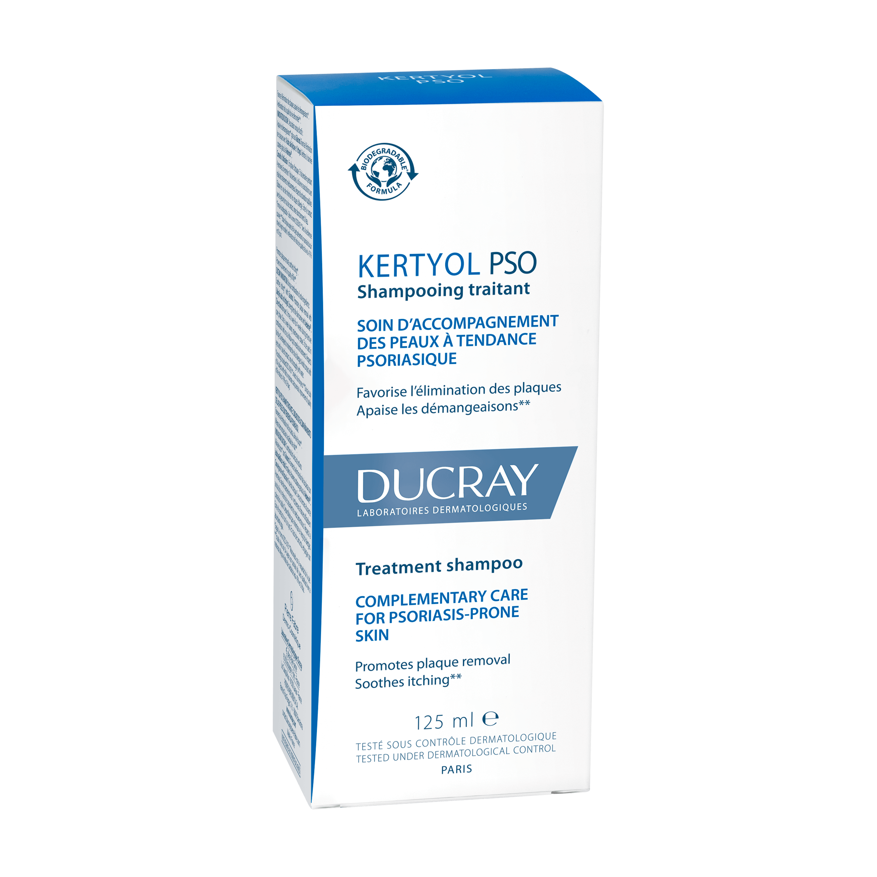 Ducray KERTYOL P.S.O. šampon, 125 ml