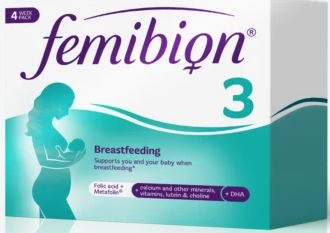 Femibion 3 za čas dojenja, 28 tablet in 28 kapsul