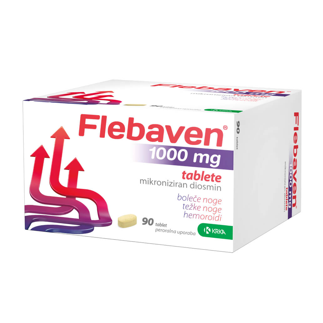 Flebaven 1000 mg tablete, 90 tablet