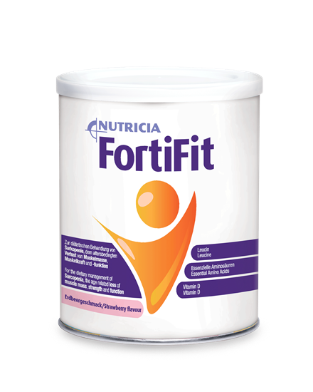 FortiFit prah – okus jagoda, 280 g