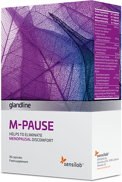Sensilab Glandline M-Pause, 30 kapsul