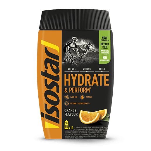 Isostar Hydrate & Perform granulat pomaranča, 400 g