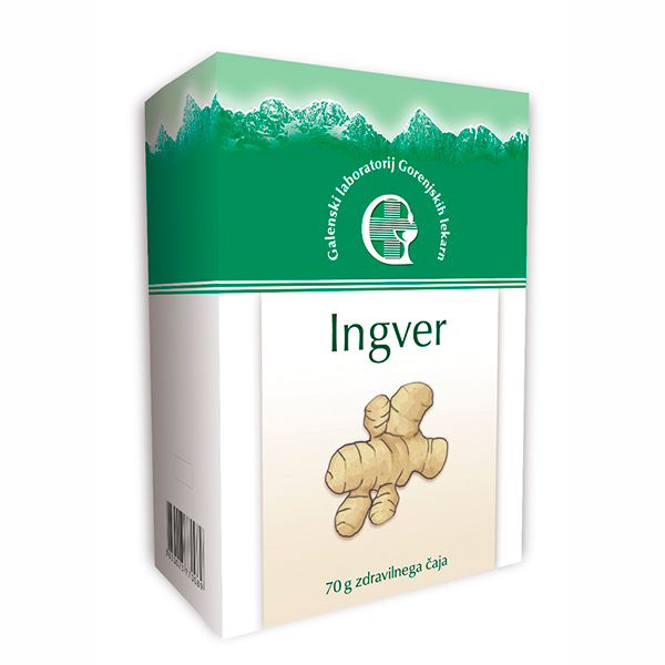 Ingver zdravilni čaj, 70 g