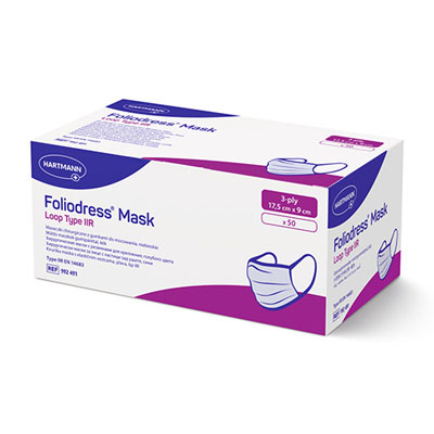 Maske Foliodress mask LOOP IIR, 50 mask