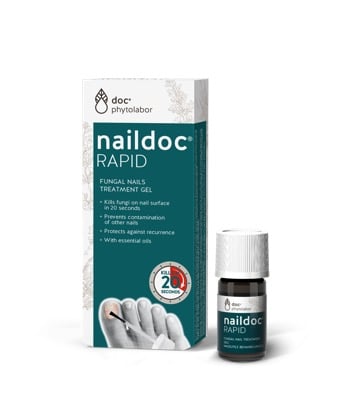 Naildoc RAPID gel za zdravljenje glivične okužbe na nohtih, 5 ml