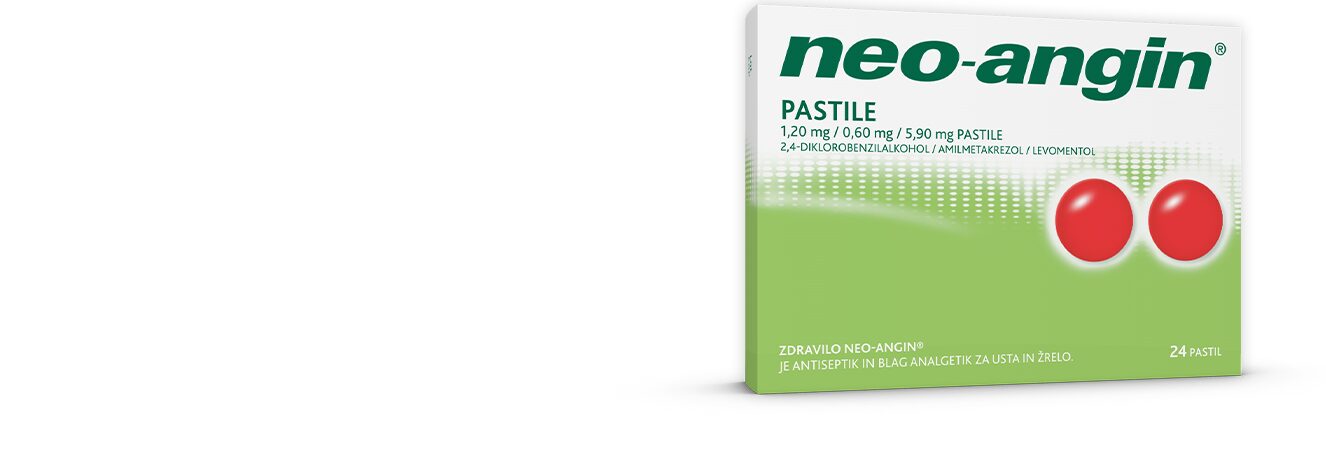 Neo-angin pastile, 24 pastil