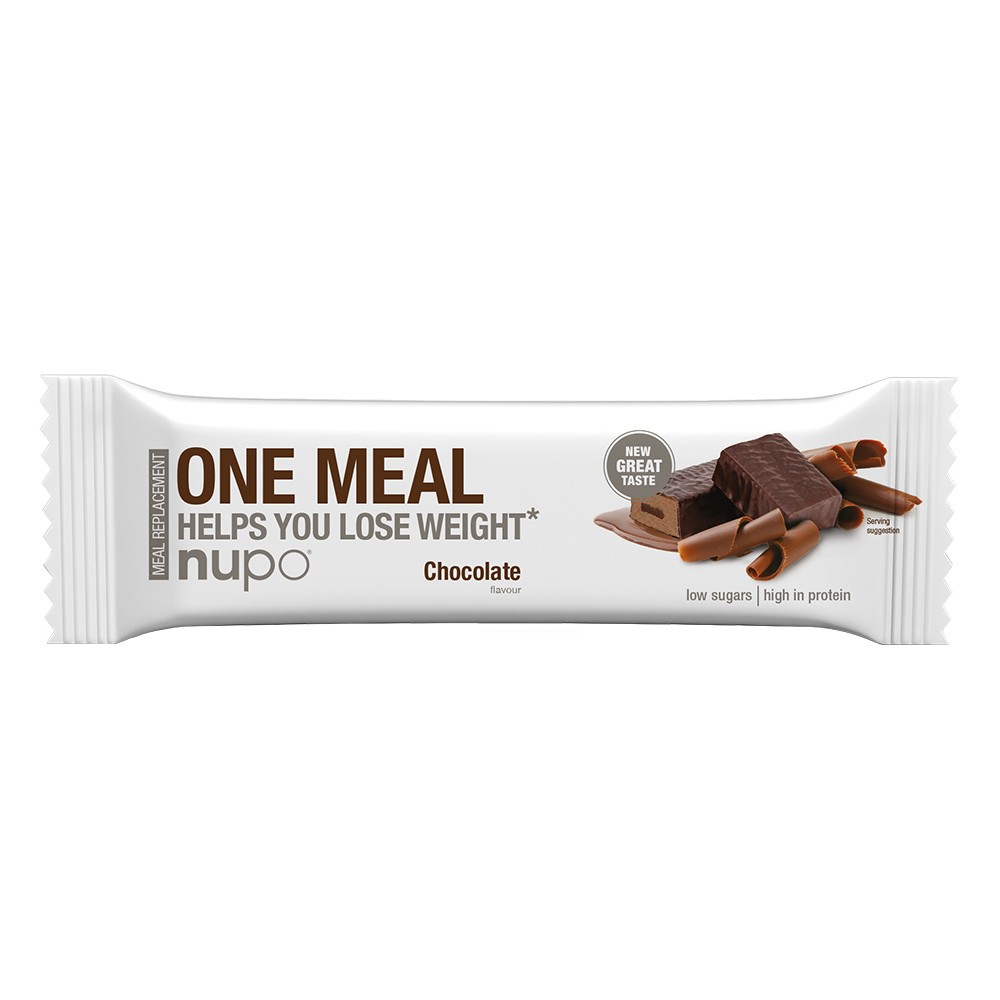 Nupo One Meal ploščica za nadomestitev obroka – Čokolada, 60 g