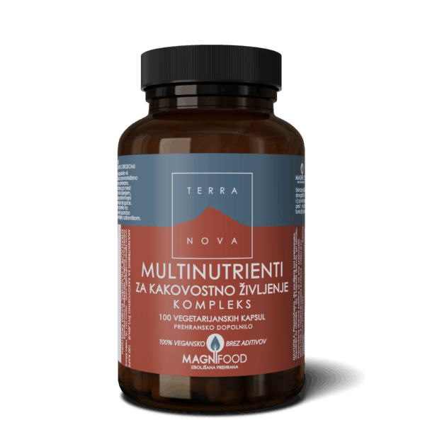 Terranova Multinutrienti za kakovostno življenje kompleks, 100 kapsul