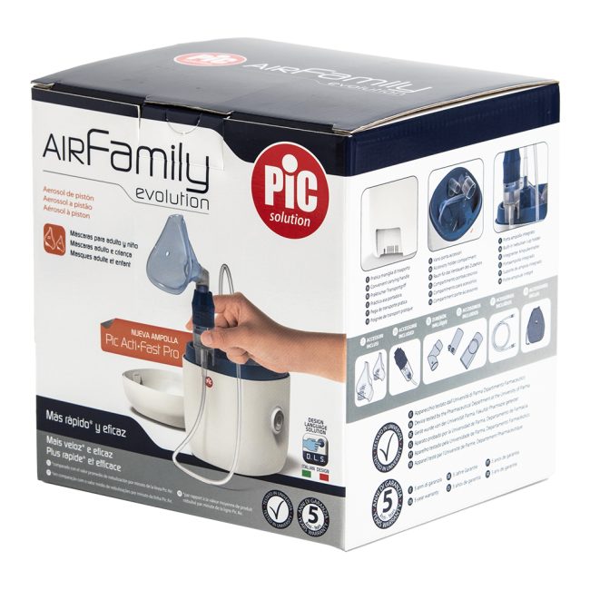 PiC AirFamily Evolution kompresorski inhalator, 1 inhalator