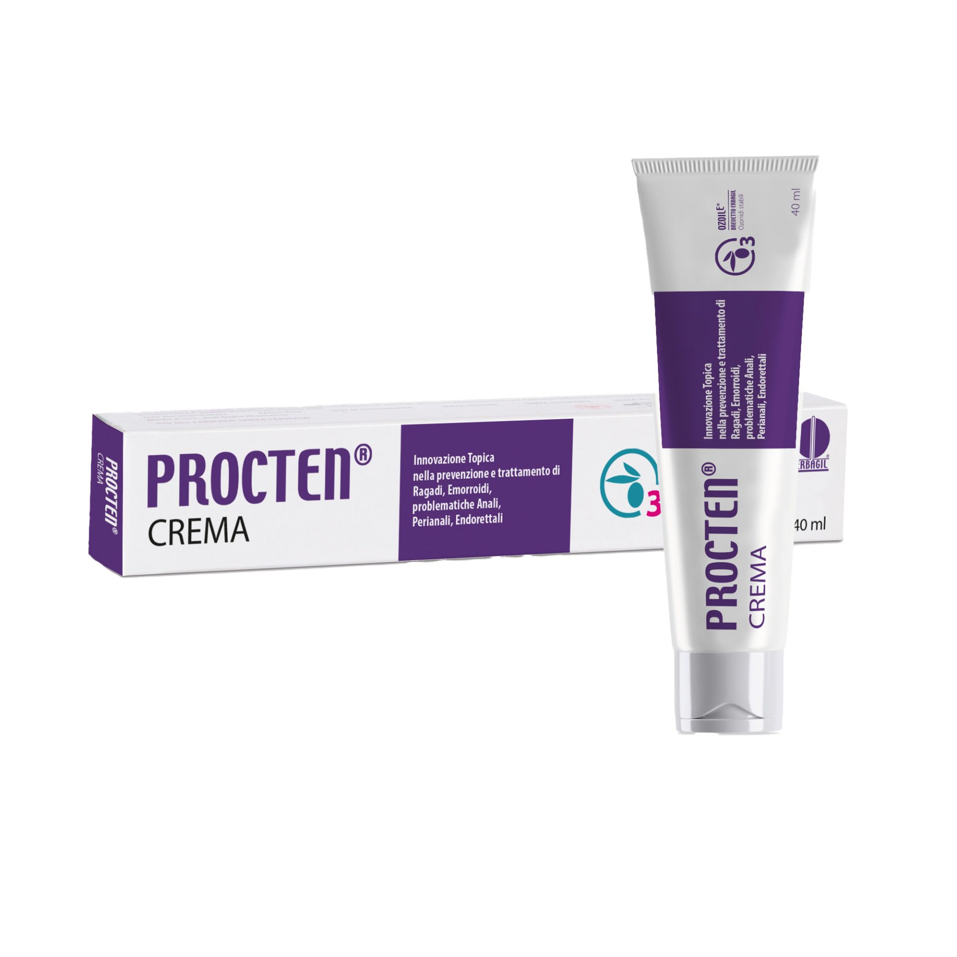 Procten krema za proktitise, analne razjede, hemoroide, 40 ml
