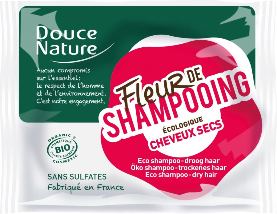 Douce Nature Naravni trdi šampon za suhe lase, 85 g