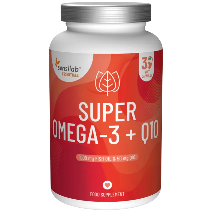 Sensilab Essentials Super Omega-3 + Q10, 30 kapsul