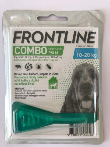 Frontline Combo kožni nanos za srednje velike pse (10-20 kg), pipeta 1,34 ml