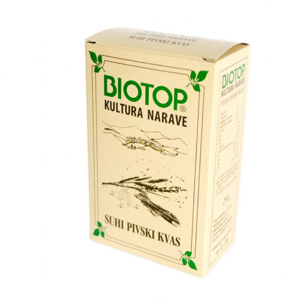 Biotop suhi pivski kvas, 250 g