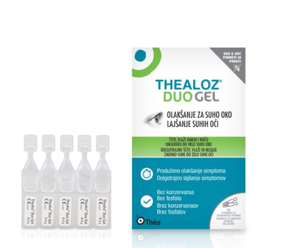 Thealoz Duo Gel enoodmerne gel kapljice za oči, 30 x 0,4 g