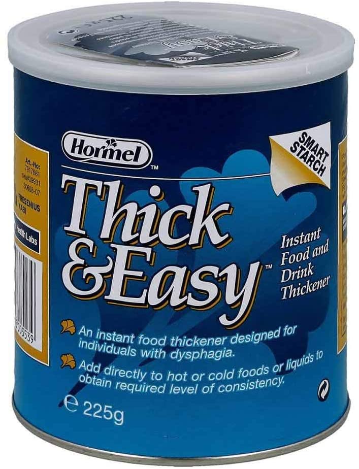 Thick & Easy instantni zgoščevalec hrane in pijače (nevtralen okus) prašek, 225 g