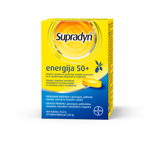 Supradyn energija 50+, 30 filmsko obloženih tablet