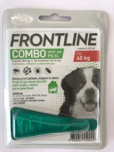 Frontline Combo kožni nanos za zelo velike pse (40 kg), pipeta 4,02 ml