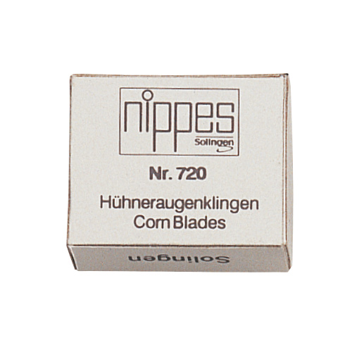 Nippes, dodatne britvice za strgalo za trdo kožo (720) 20 britvic