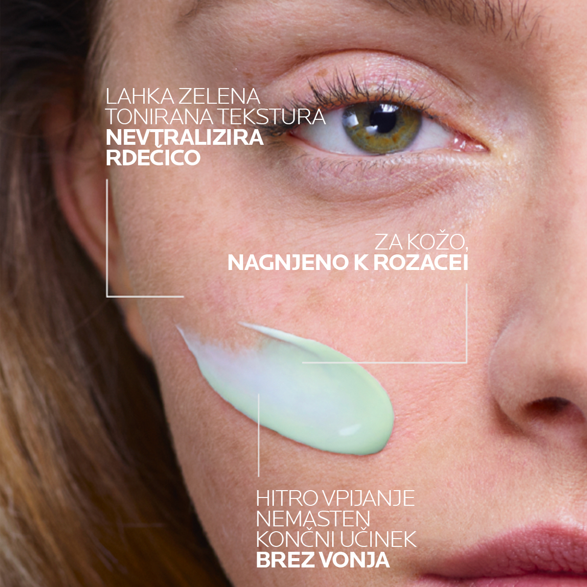 LRP Toleriane Rosaliac AR korektivna vlažilna nega, 40 ml