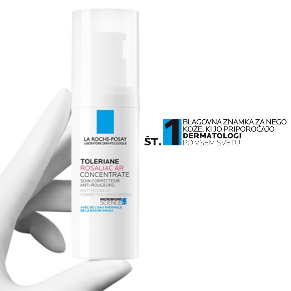 LRP Toleriane Rosaliac AR korektivna vlažilna nega, 40 ml