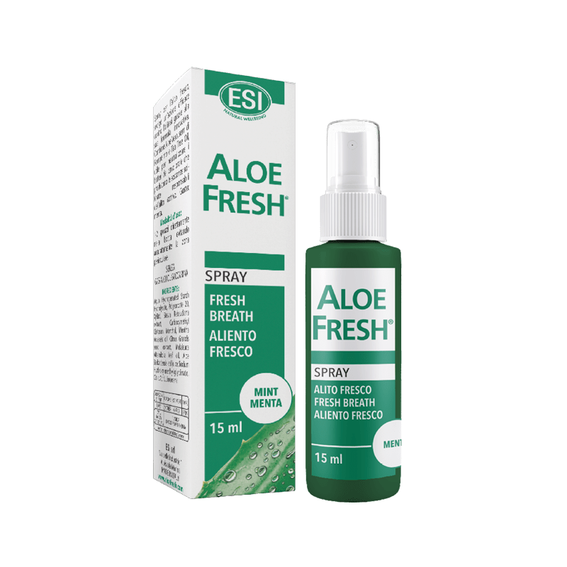 Esi Aloe Fresh ustno pršilo za svež dah, 15 ml