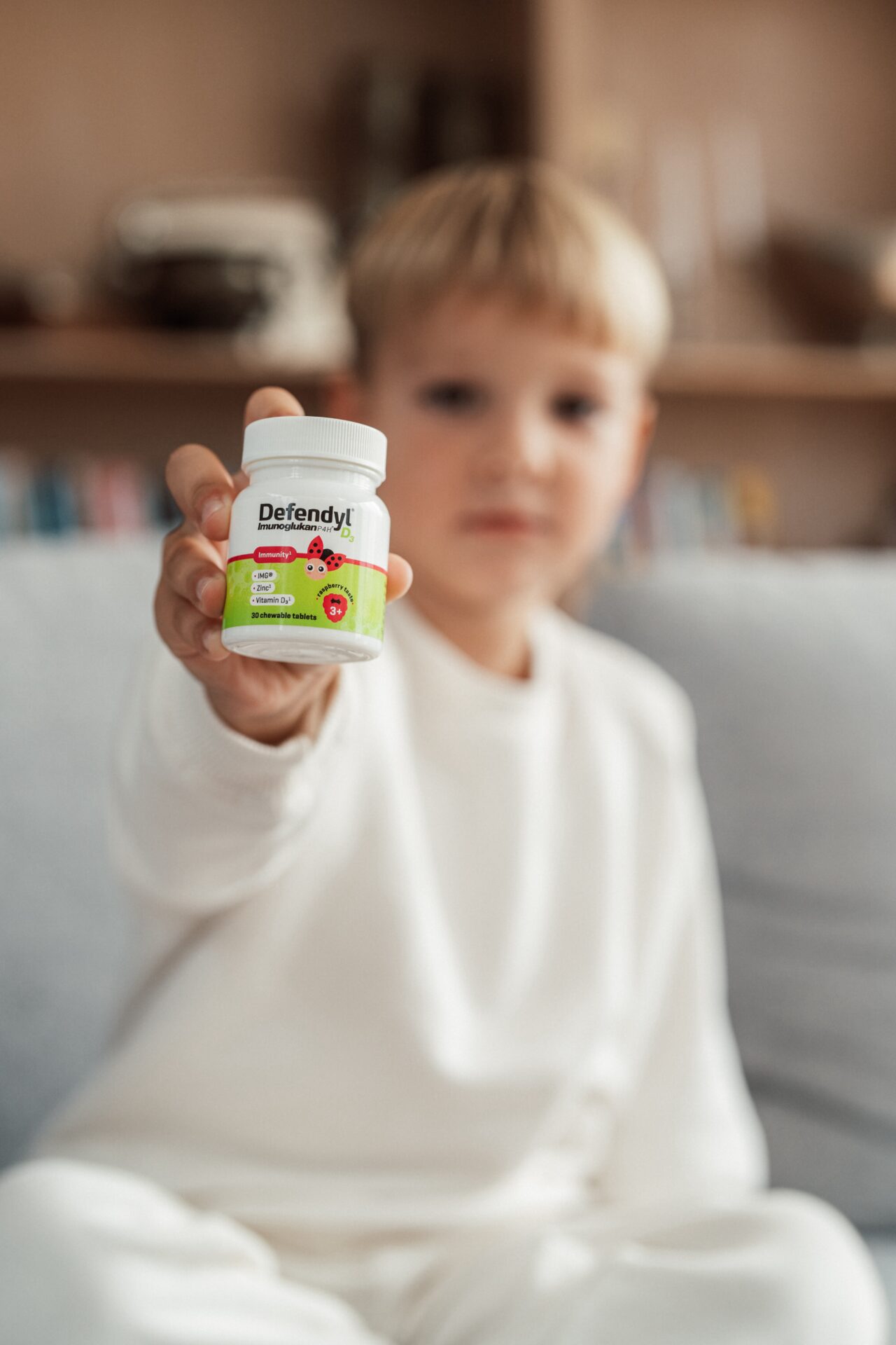 Defendyl-Imunoglukan P4H D3 žvečljive tablete, 30 tablet