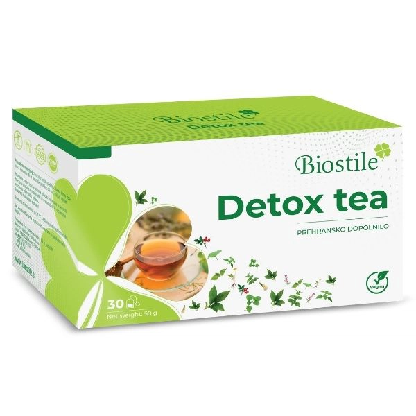 Biostile Detox Tea, 30 čajnih vrečk