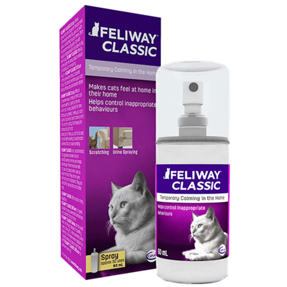 Feliway pršilo s feromoni za pomirjanje mačk, 60 ml