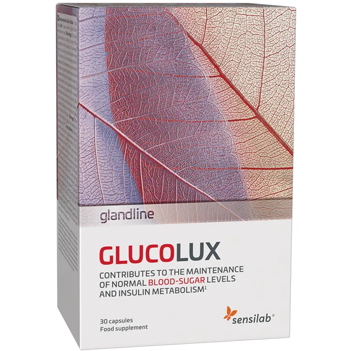Sensilab Glandline GlucoLux kapsule, 30 kapsul