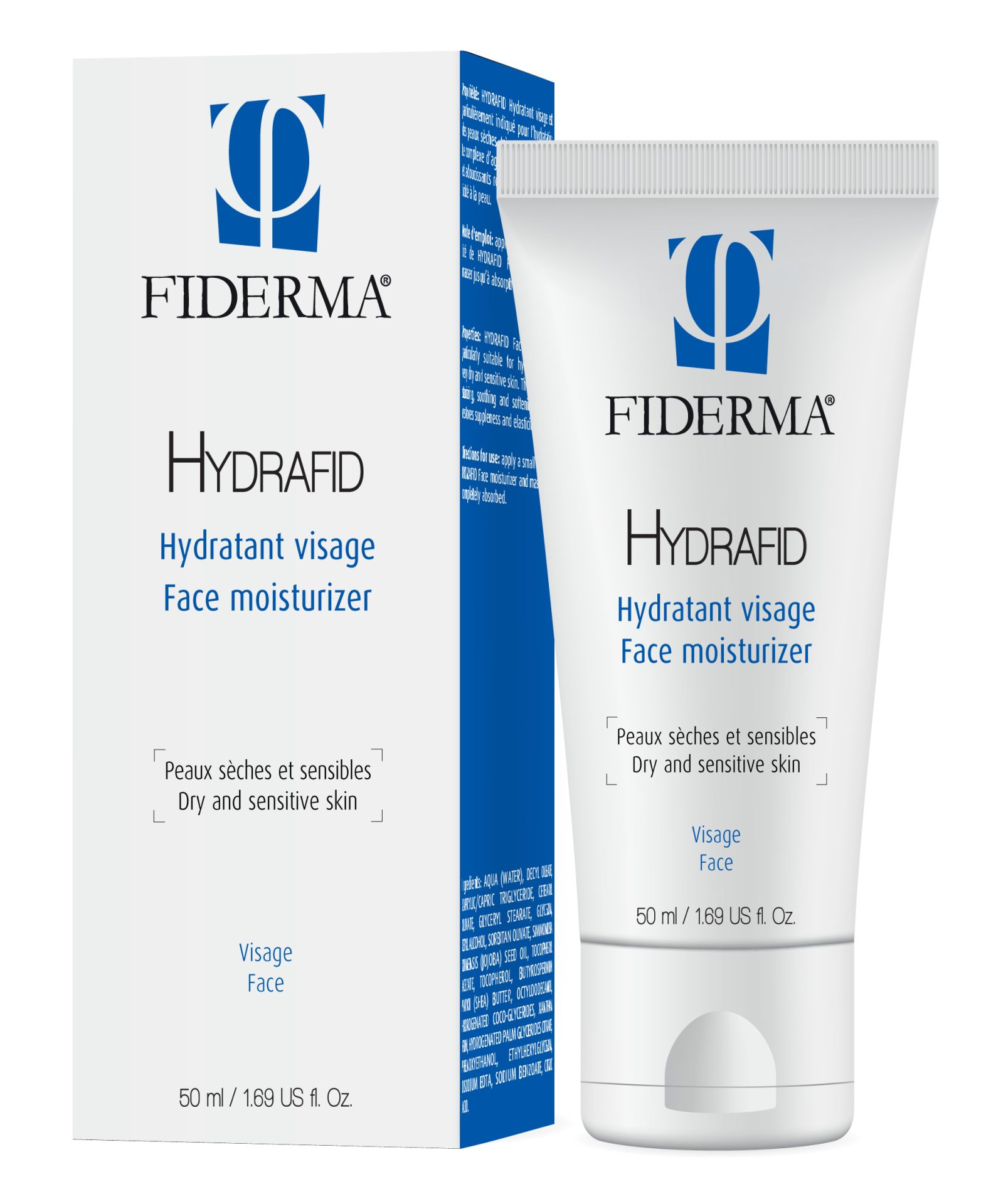 Fiderma Hydrafid vlažilna krema za obraz, 50 ml