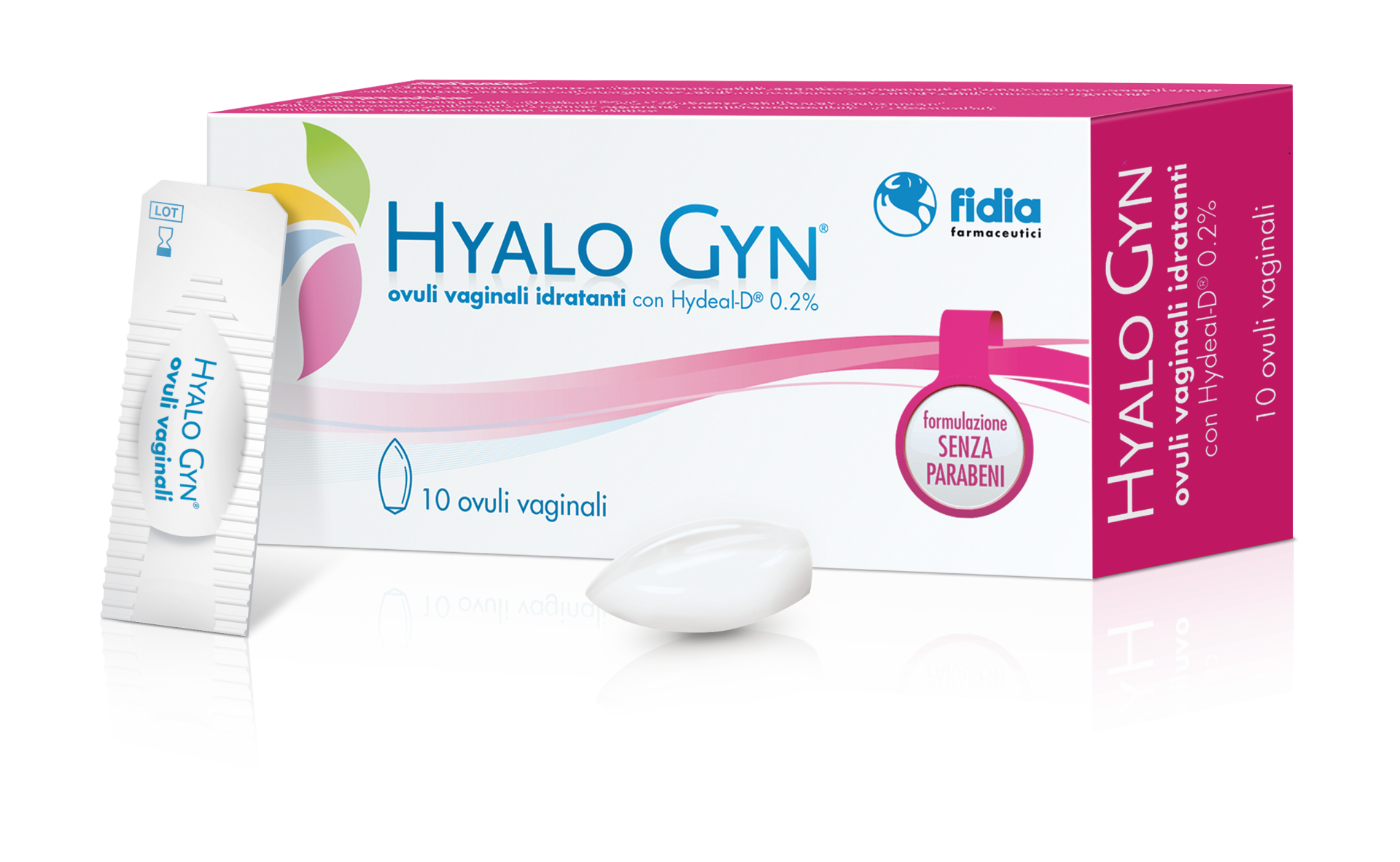 Hyalo Gyn vlažilne vaginalne globule, 10 globul