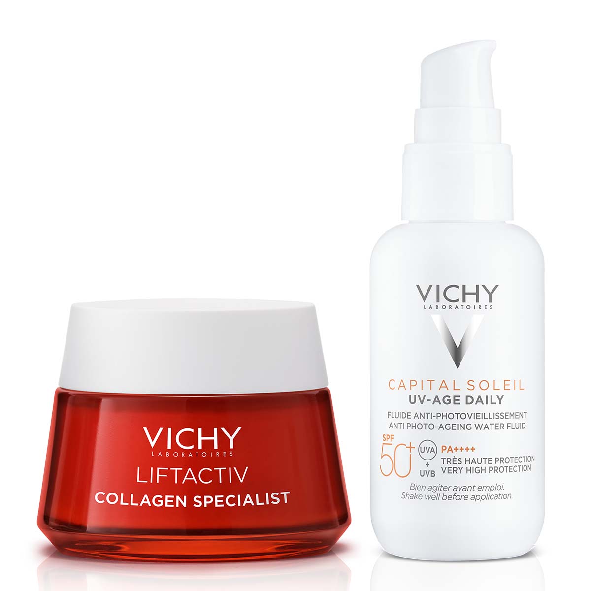 Vichy Liftactiv Protokol proti gubam in hiperpigmentacijskim madežem, 40 ml + 50 ml