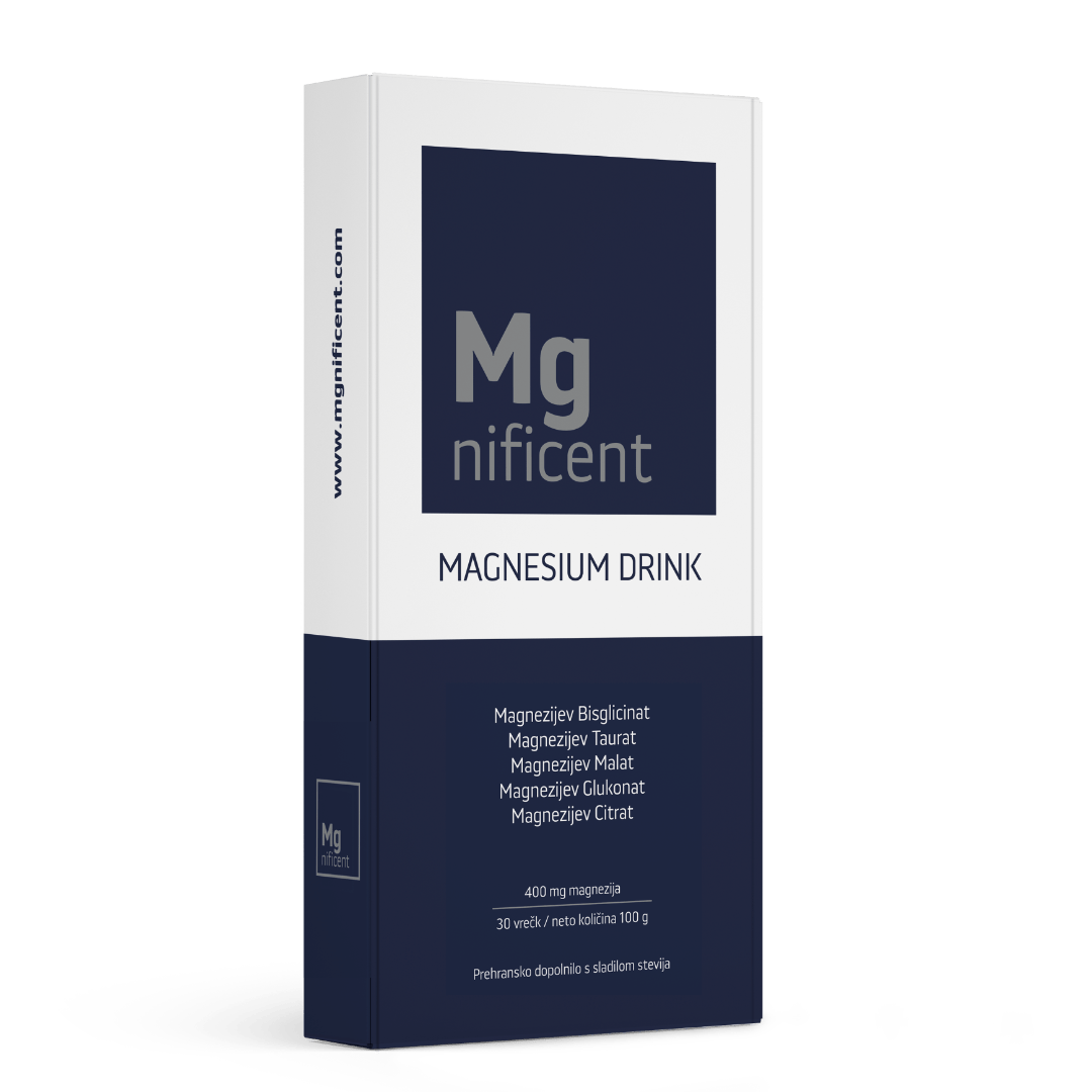 Mgnificent magnezijev napitek, 30 vrečk