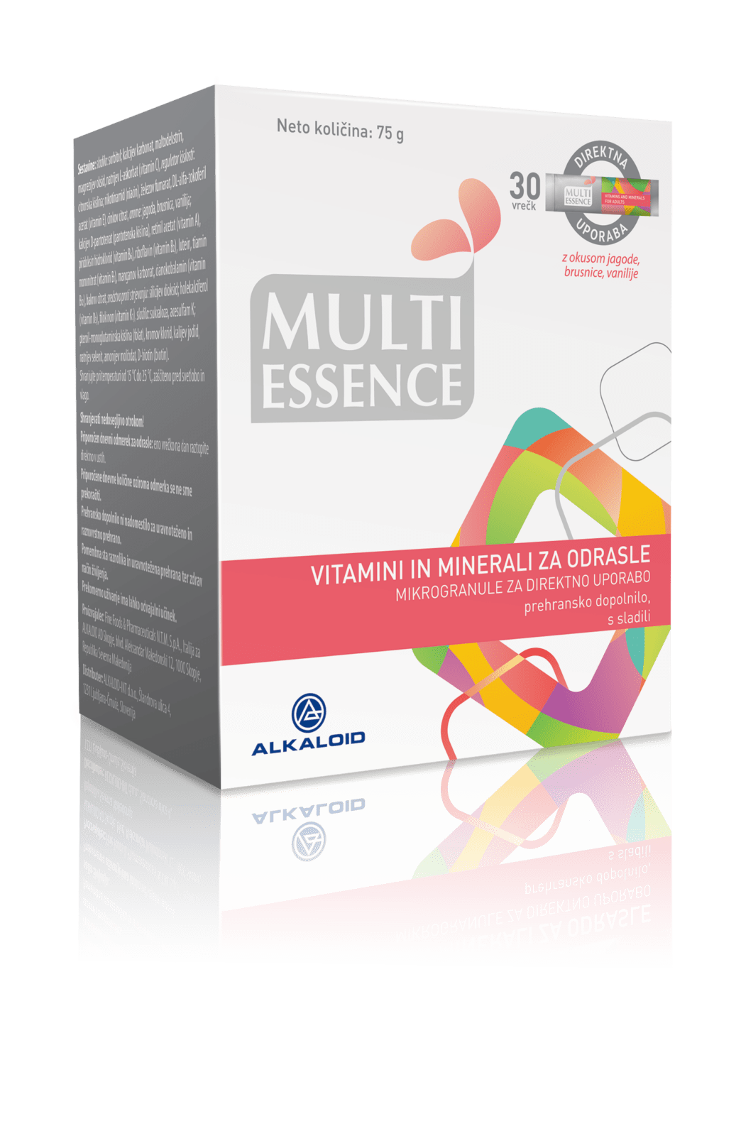 Multi Essence Multivitamin mikrogranule za direktno uporabo, 30 vrečk