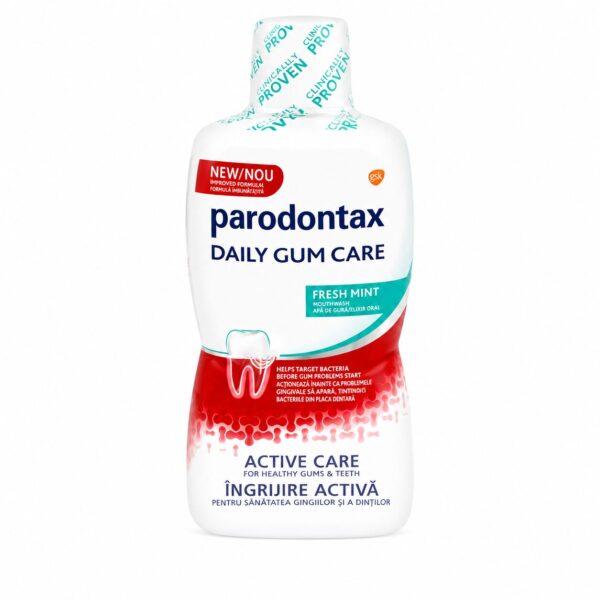 Parodontax Daily Gum Care Fresh Mint ustna voda, 500 ml