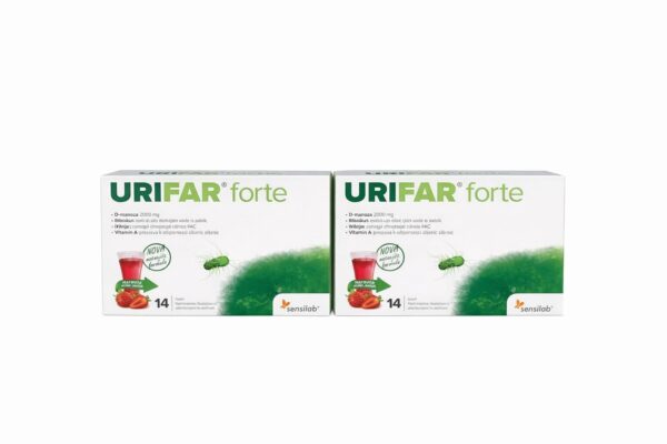 Sensilab Urifar Forte vrečke, 2 x 14 vrečk