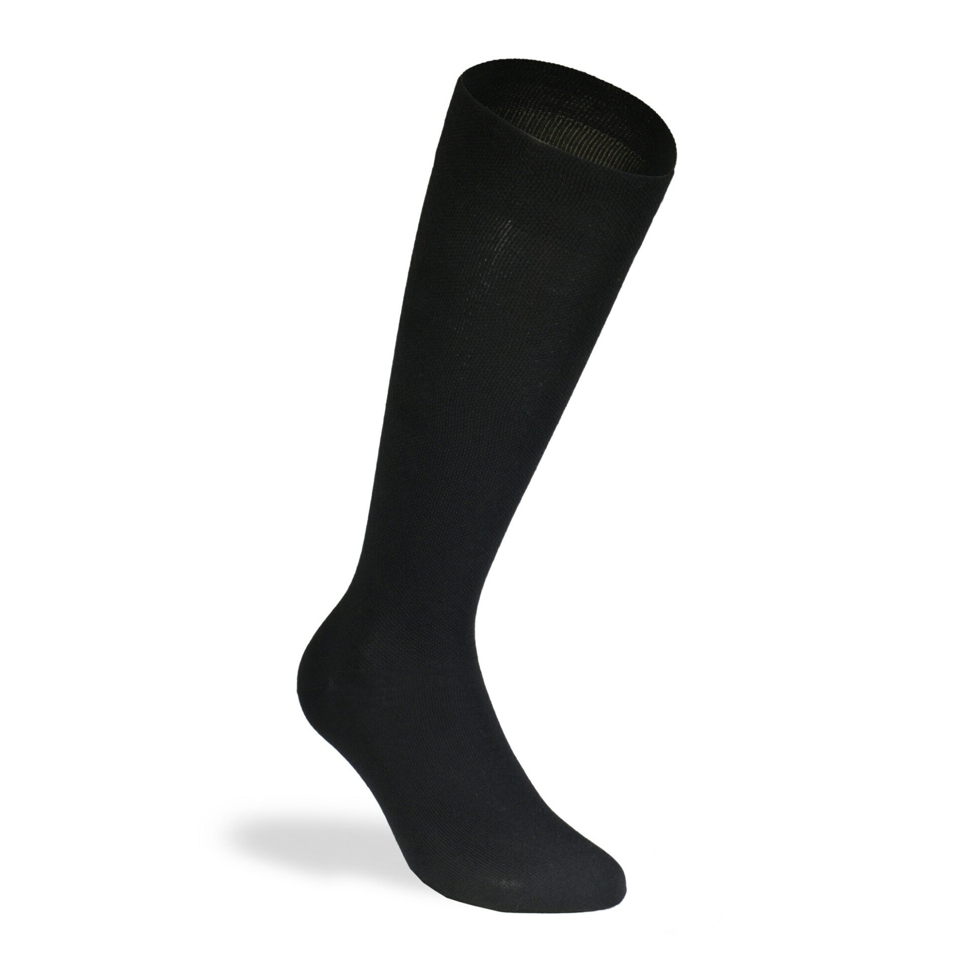 Silverline Classic Bombažne kompresijske nogavice črna – velikost M (38-40)