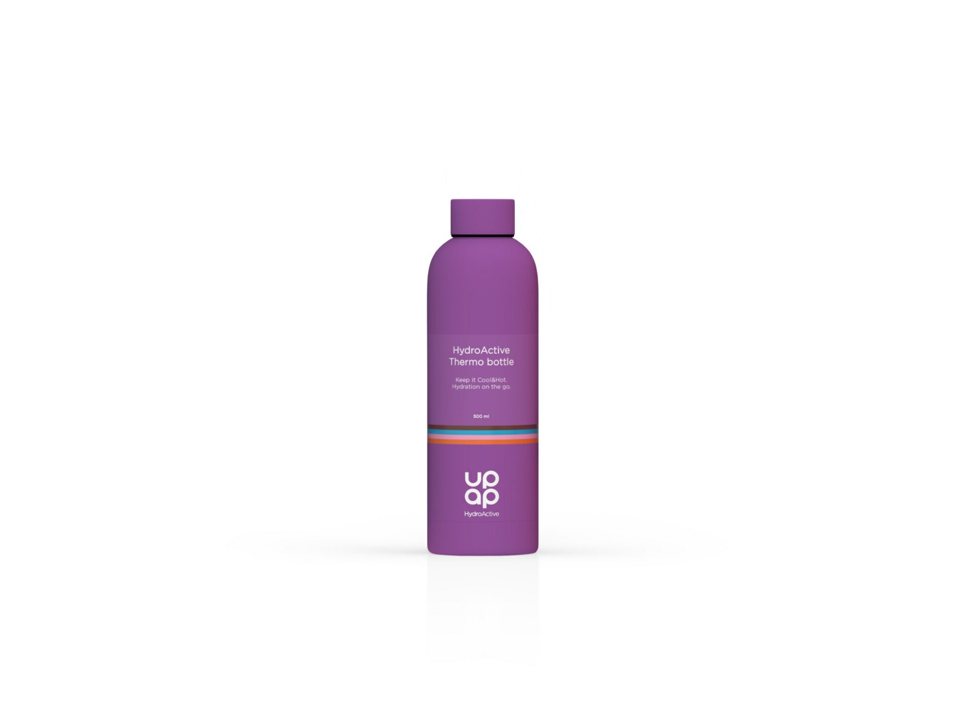 UpAp Hydroactive Thermo steklenica – vijolična (500 ml)