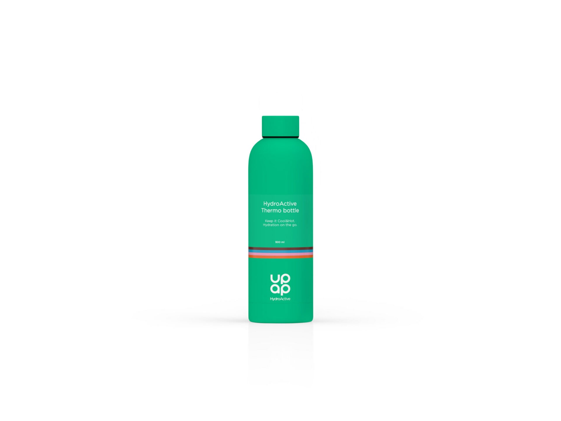 UpAp Hydroactive Thermo steklenica – zelena (500 ml)