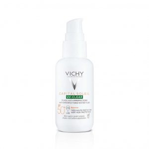 Vichy Capital Soleil UV-Clear fluid za zaščito pred soncem proti nepravilnostim ZF50+, 40 ml 