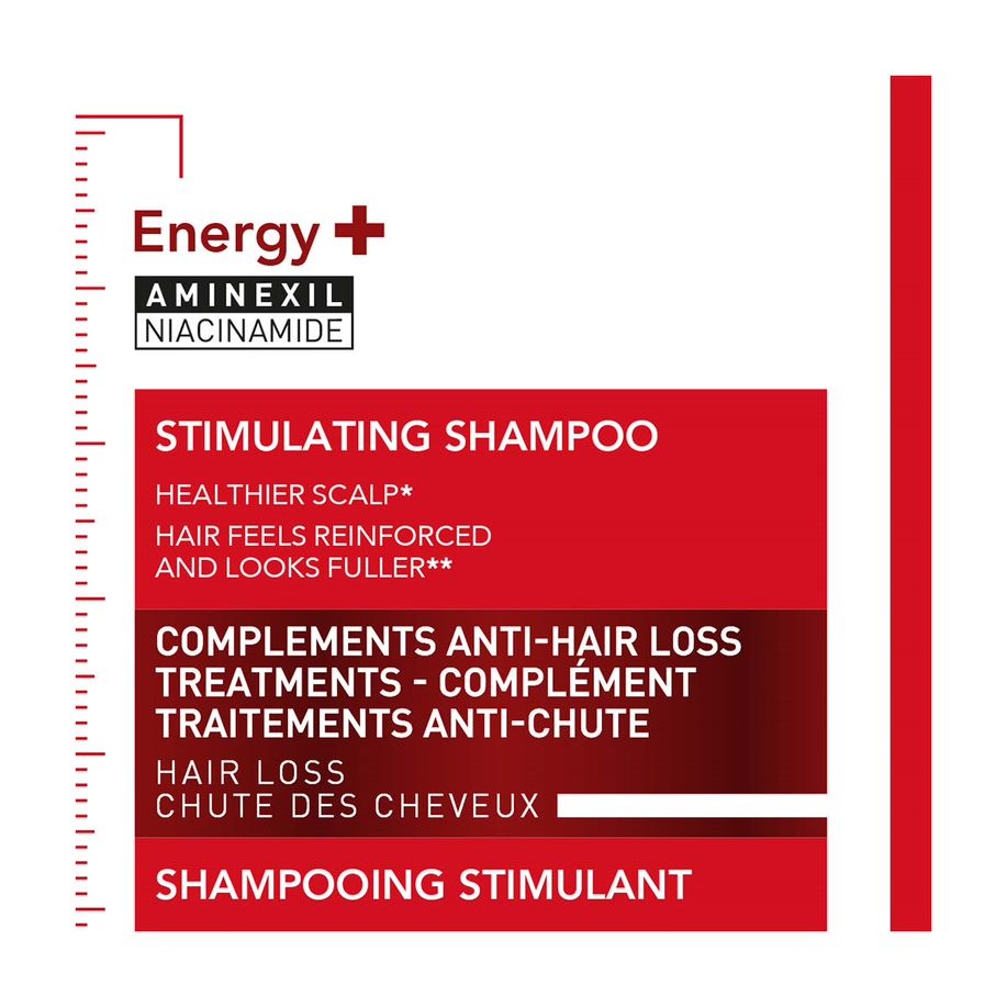 Vichy Dercos Aminexil Energisant šampon proti izpadanju las, 400 ml